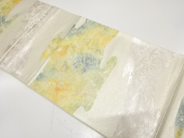 Japanese Kimono / Fukuro Obi Silk